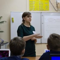 Попова Анастасия Александровна. Учебное занятие по информатике. 5 класс.